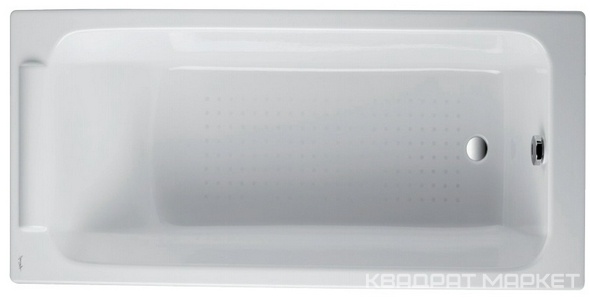 Ванна чугунную Parallel  БЕЗ АНТИСКОЛЬЗЯЩЕГО ПОКРЫТИЯ /170x70/, безотверстий для ручек  ZZ