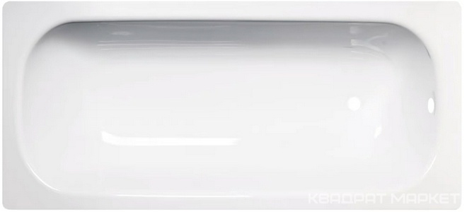 Ванна стальная 170*70 см, ножки в комплекте, БЕЗ слива-перелива XX