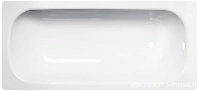 Ванна стальная 150*70 см, ножки в комплекте, БЕЗ слива-переливаZZ