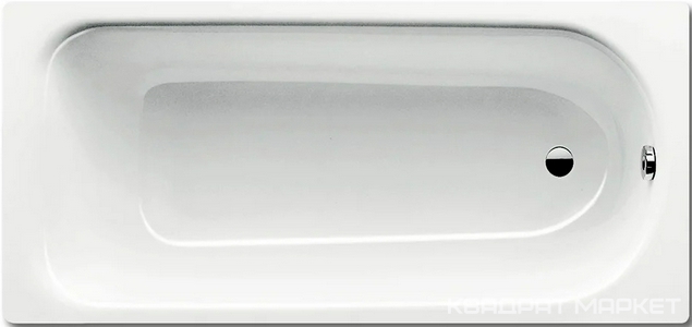 Стальная ванна Kaldewei Advantage Saniform Plus 372-1,160x75x41 см, БЕЗ ножек (приобретаются отдельно), ZZ