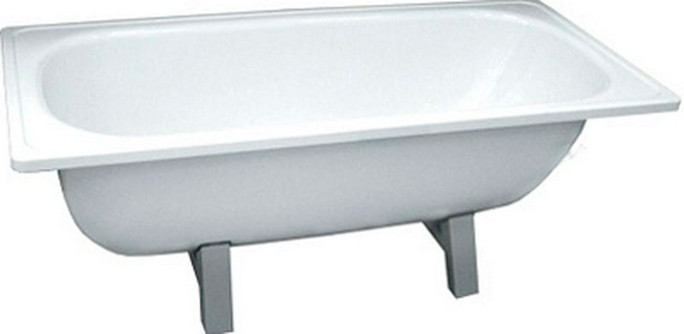 Ванна стальная 150*70 см, ножки в комплекте, БЕЗ слива-перелива ZZ