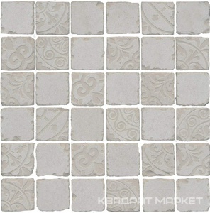 Про Фьюче серый светлый мозаика дек. SAB+BR (гр.) 30x30| ZZ