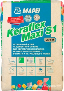 KERAFLEX MAXI S1 GREY эластичный клей на цементной основе (25кг)