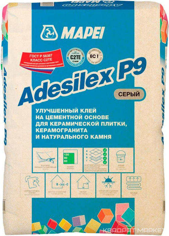 ADESILEX P9 GREY  клеевая смесь (25 кг)