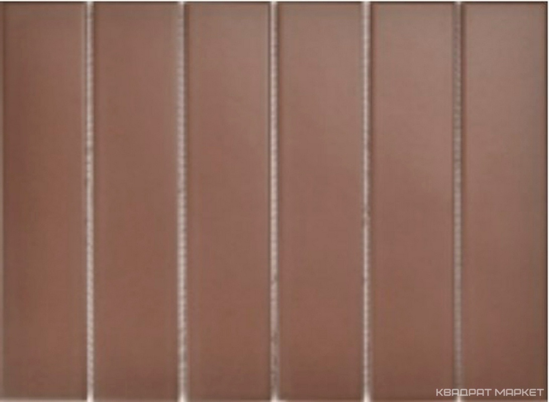 Mosaic 4.5x19.5 Y45P827 Коричневая матовая 28.8x19.5