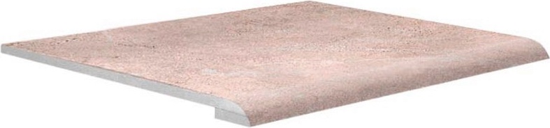 Ступень Double Правая Мраморный дворец беж лаппатир. (n060438)проф:V| 40.2x40.2