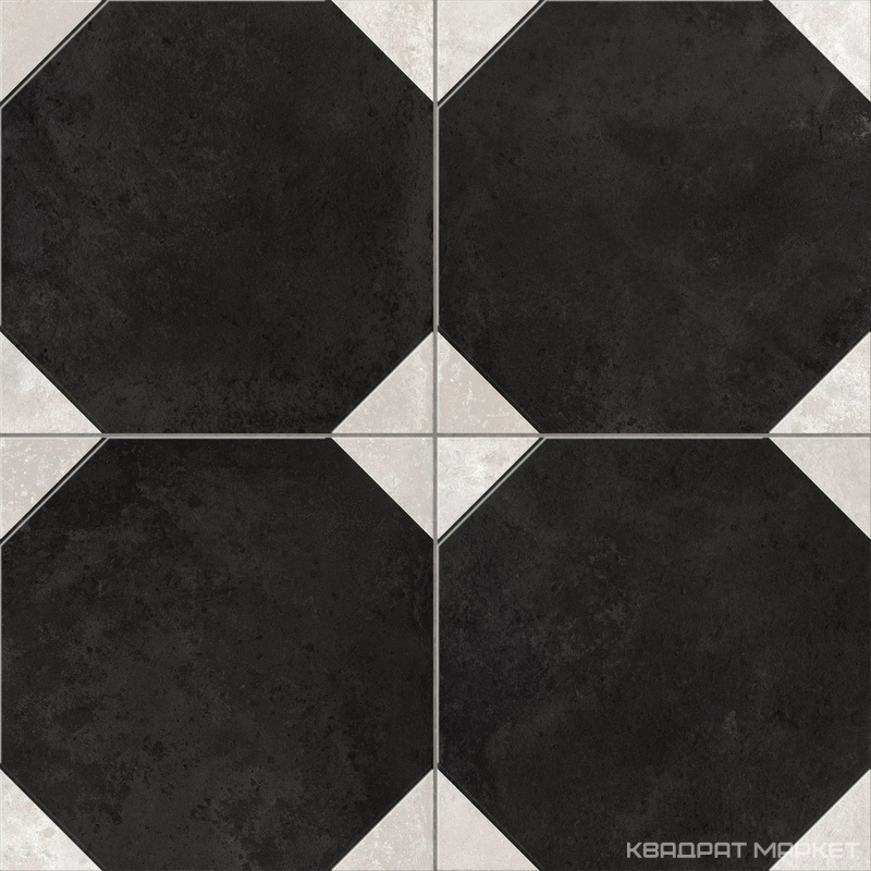 Rimini Black Pre-Cut 45x45