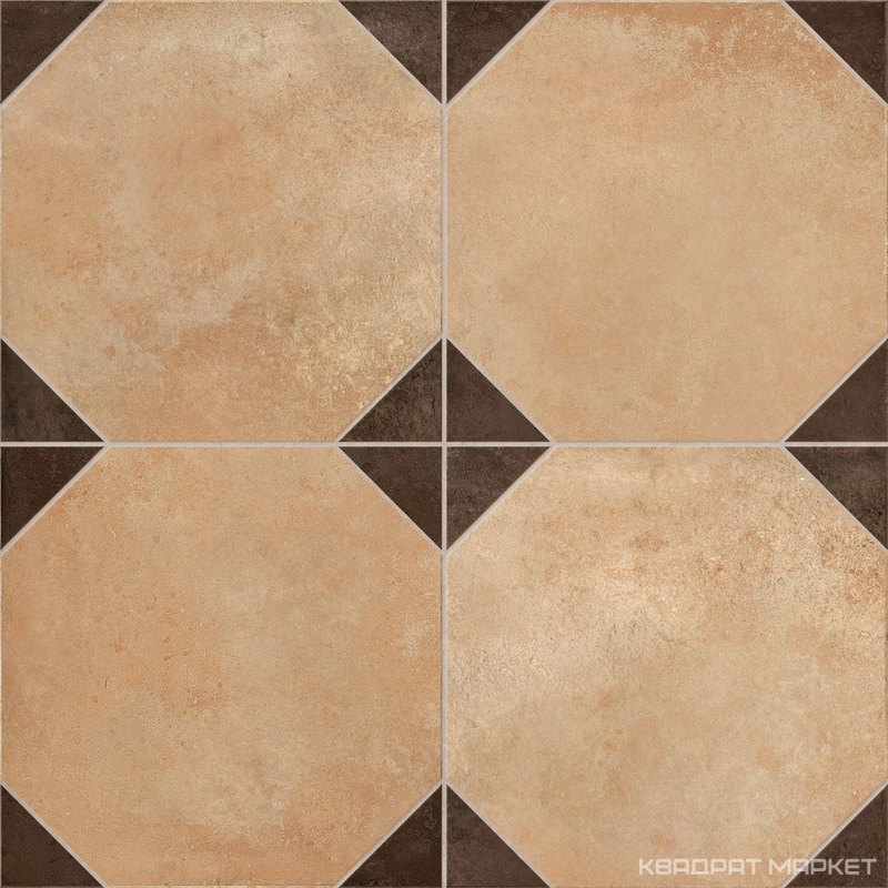 Corcega Brown Pre-Cut 45x45