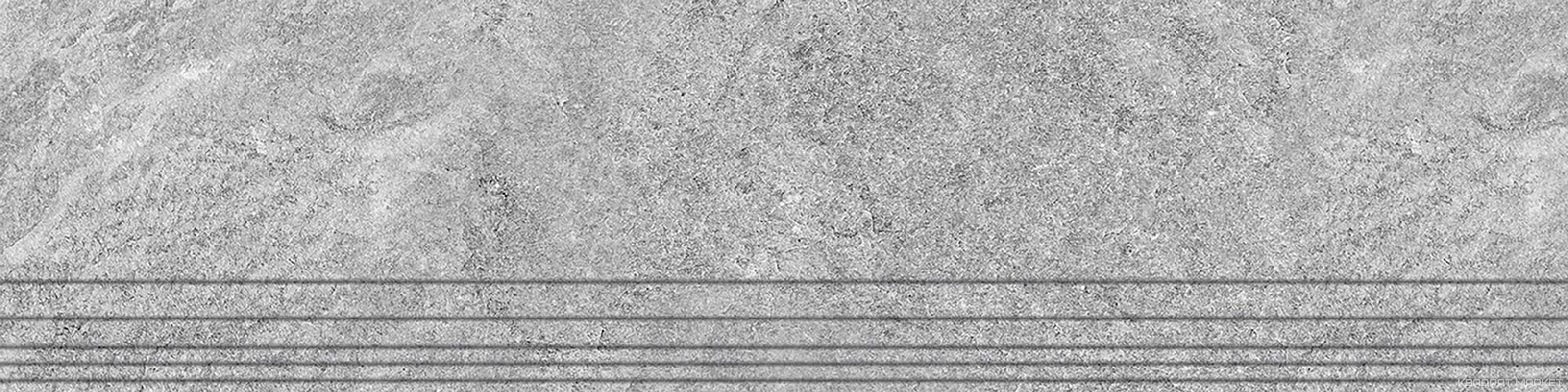 Rocks light grey серые светлые, глазурованные Sugar 1200х300х9,5мм