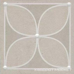 Вставка Туф бежевый светлый матовый |7,7х7,7