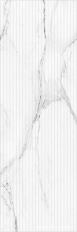 Marble matt white wall 02 |30х90