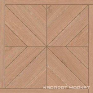 Альберони декор бежевый матовый обрезной 60x60