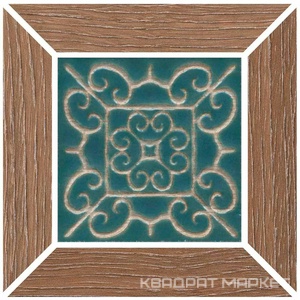 Вставка Тровазо наборный карамельный матовый 13x13