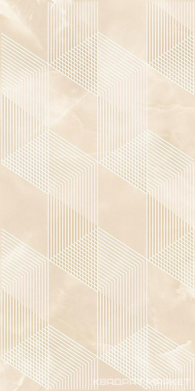 OPALE BEIGE GEOMETRIA 31.5x63