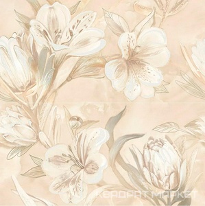 Панно OPALE BEIGE FLOWER (2 шт) 63x63