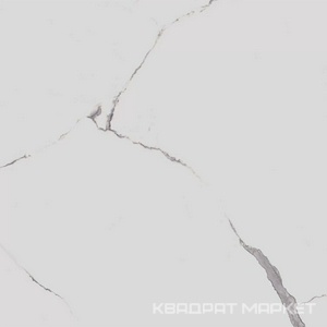 Монте Тиберио белый матовый обрезной 80x80