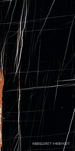 Керамогранит K-1004/MR черный матовый |60х120