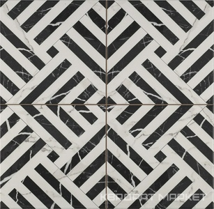 Apollon Charcoal Black Pre-Cut 45x45