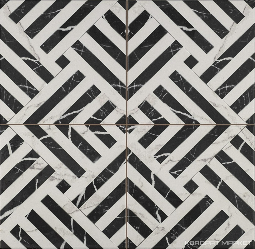 Apollon Charcoal Black Pre-Cut 45x45
