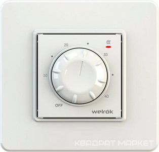 Терморегулятор мех.Welrok RTP белый