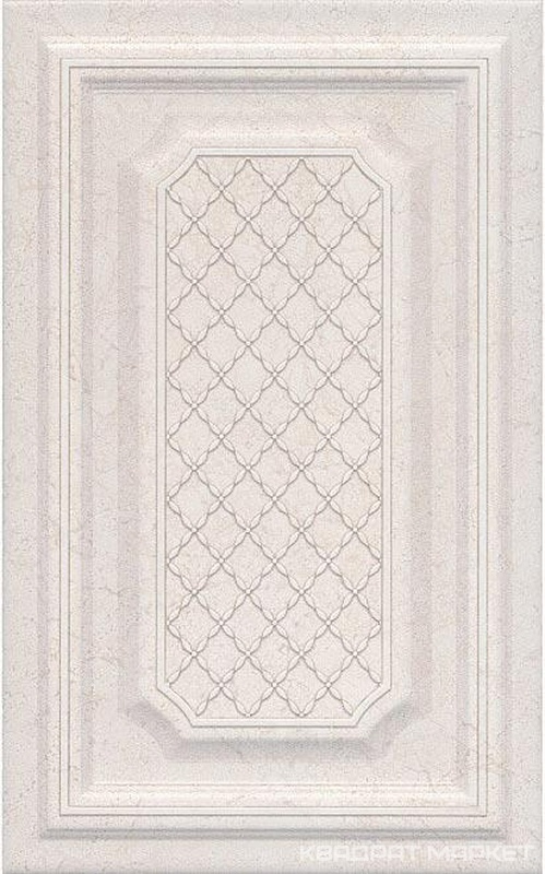 Декор Сорбонна панель беж|25x40