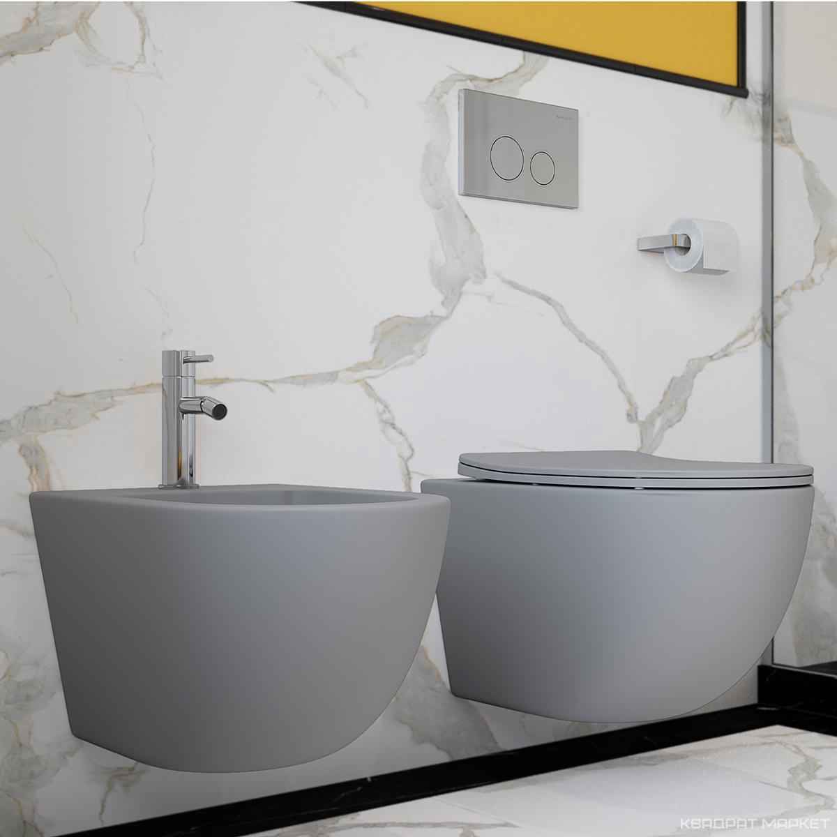 Клавиша двойного смыва для инстал., д/унитаза, (пластик цв.хром), Circulo