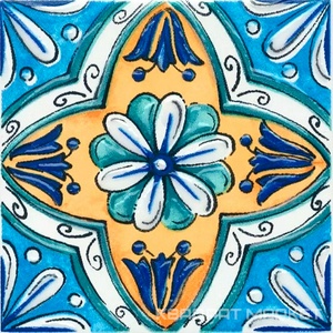 Вставка Капри майолика А489|9.9х9.9