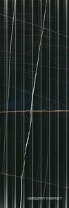 Греппи черный структура обрезной |40x120