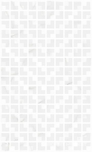 Libretto white decor 01 30x50