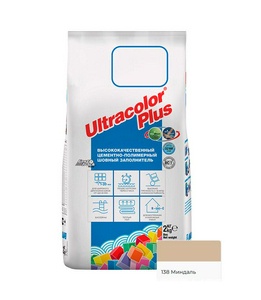 ULTRACOLOR PLUS  затирка д/швов N138/2кг (Миндаль)