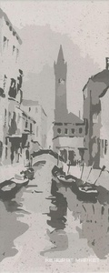 Декор Скарпа матовый 20x50