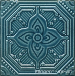 Декор Салинас синий |15x15