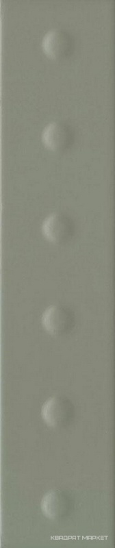 Медина 1 зелёный матовый структура 6x28,5x1