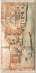 Декор Золотой пляж Миниатюра А237 |9.9x20