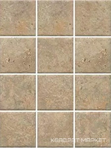 Брюссель (полотно из 12 частей 9,8х9,8) бежевый матовый|30x40