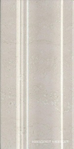 Плинтус Туф бежевый светлый глянцевый |10х20