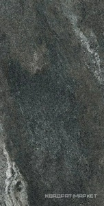 Etna dark grey рельеф 30x60