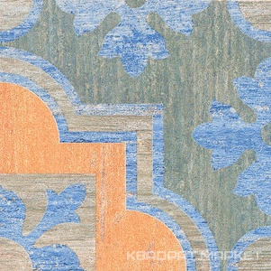 Вставка Колор Вуд микс A395|13x13