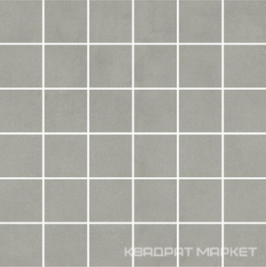 Декор Про Чементо мозаичный серый матовый 30x30