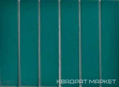 Mosaic 4.5x19.5 Y45P811 Зеленая матовая 28.8x19.5
