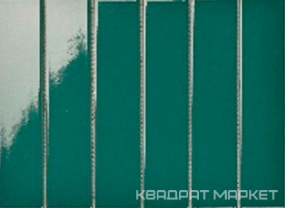 Mosaic 4.5x19.5 Y45P711 Зеленая глянцевая 28.8x19.5
