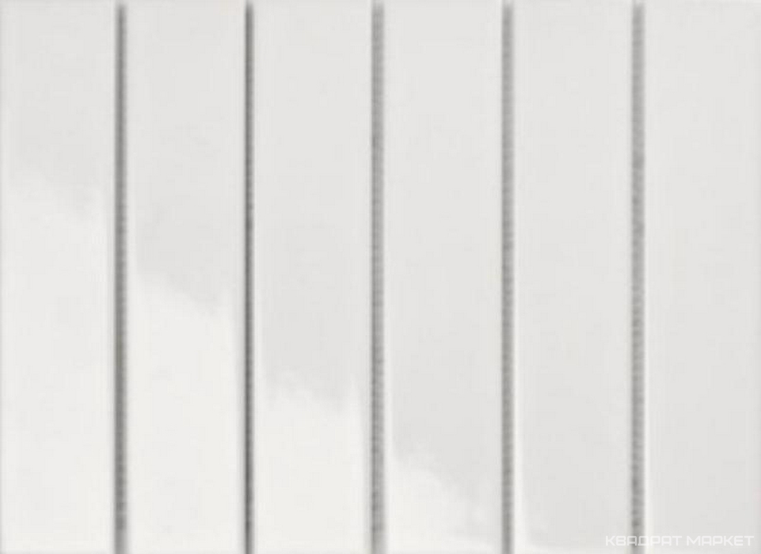 Mosaic 4.5x19.5 Y45P701 Белая глянцевая 28.8x19.5
