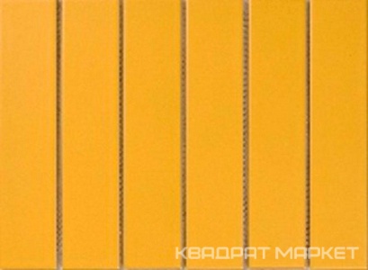Mosaic 4.5x19.5 Y45P809 Желтая матовая 28.8x19.5