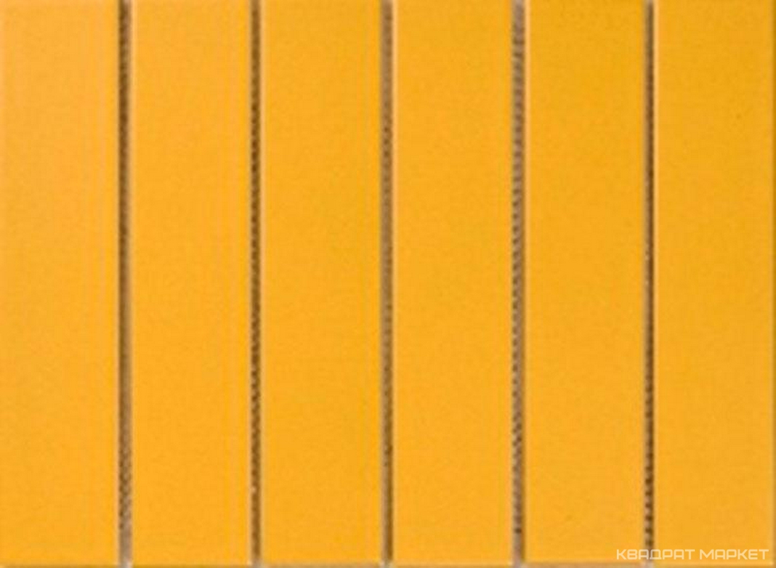 Mosaic 4.5x19.5 Y45P809 Желтая матовая 28.8x19.5