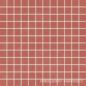 Таделакт красный матовый 29,8x29,8x0,35