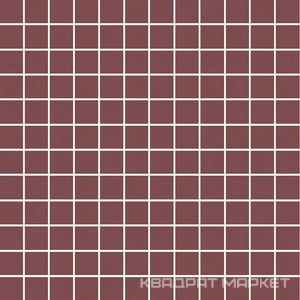 Темари бордовый матовый 29,8x29,8x0,35