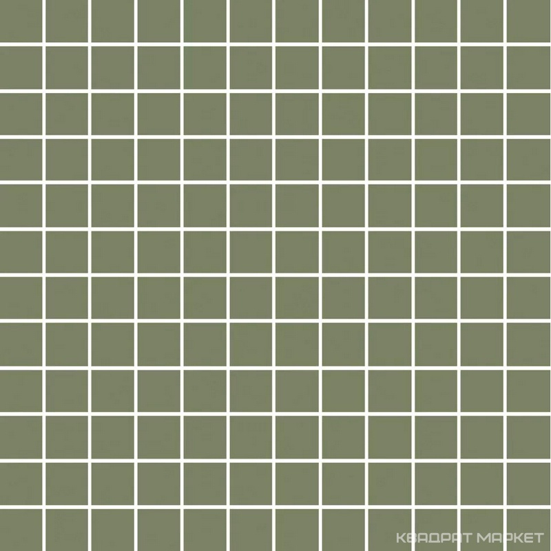 Темари зелёный матовый 29,8x29,8x0,35