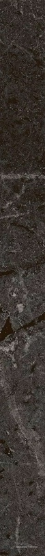 Бордюр Тубкаль чёрный глянцевый обрезной 30x2,5x1,9