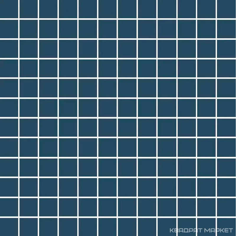 Темари бирюзовый тёмный матовый 29,8x29,8x0,35
